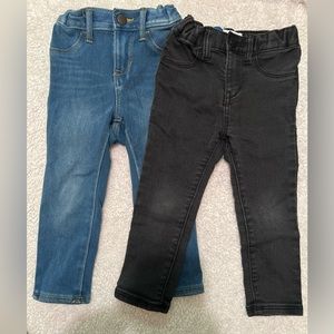 BUNDLE! Two Old Navy Ballerina jeans size 2T